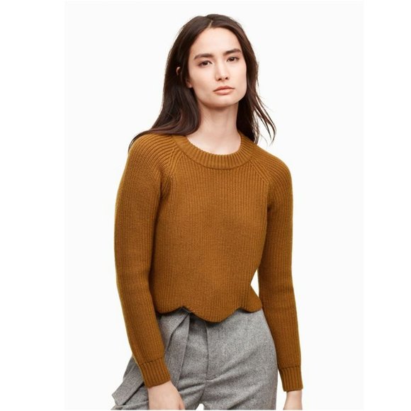Aritzia Wilfred Sardou Sweater, Tamarind, Size XS - Picture 1 of 5